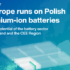 The potential of the battery sector in the CEE Region