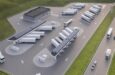 Where to build charging parks for electric freight?