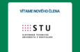 SEVA víta nového člena: Slovenskú technickú univerzitu v Bratislave